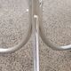 Vintage glass oval table