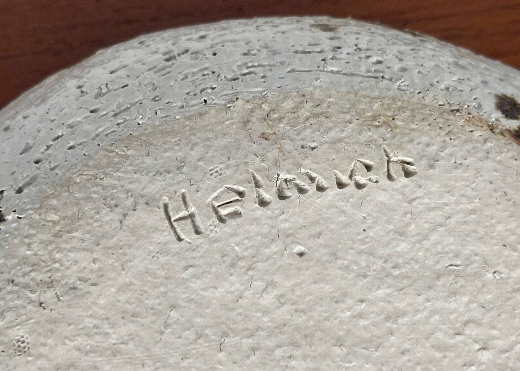 Danish Scandinavian bowl from the mid-century by Clara Helmich, 1960s.