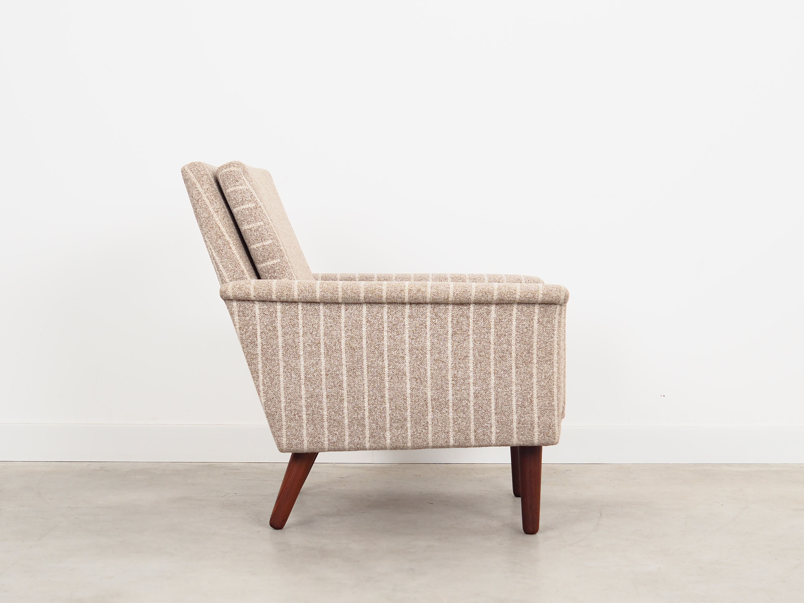 Fauteuil en teck, design danois, années 1970, Danemark