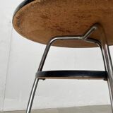 Mid-century German tubular steel table by Mauser Werke Waldeck.