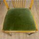 Pair of slatted chairs in 1950s Scandinavian style