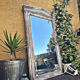 Napoleon III patinated trumeau mirror
