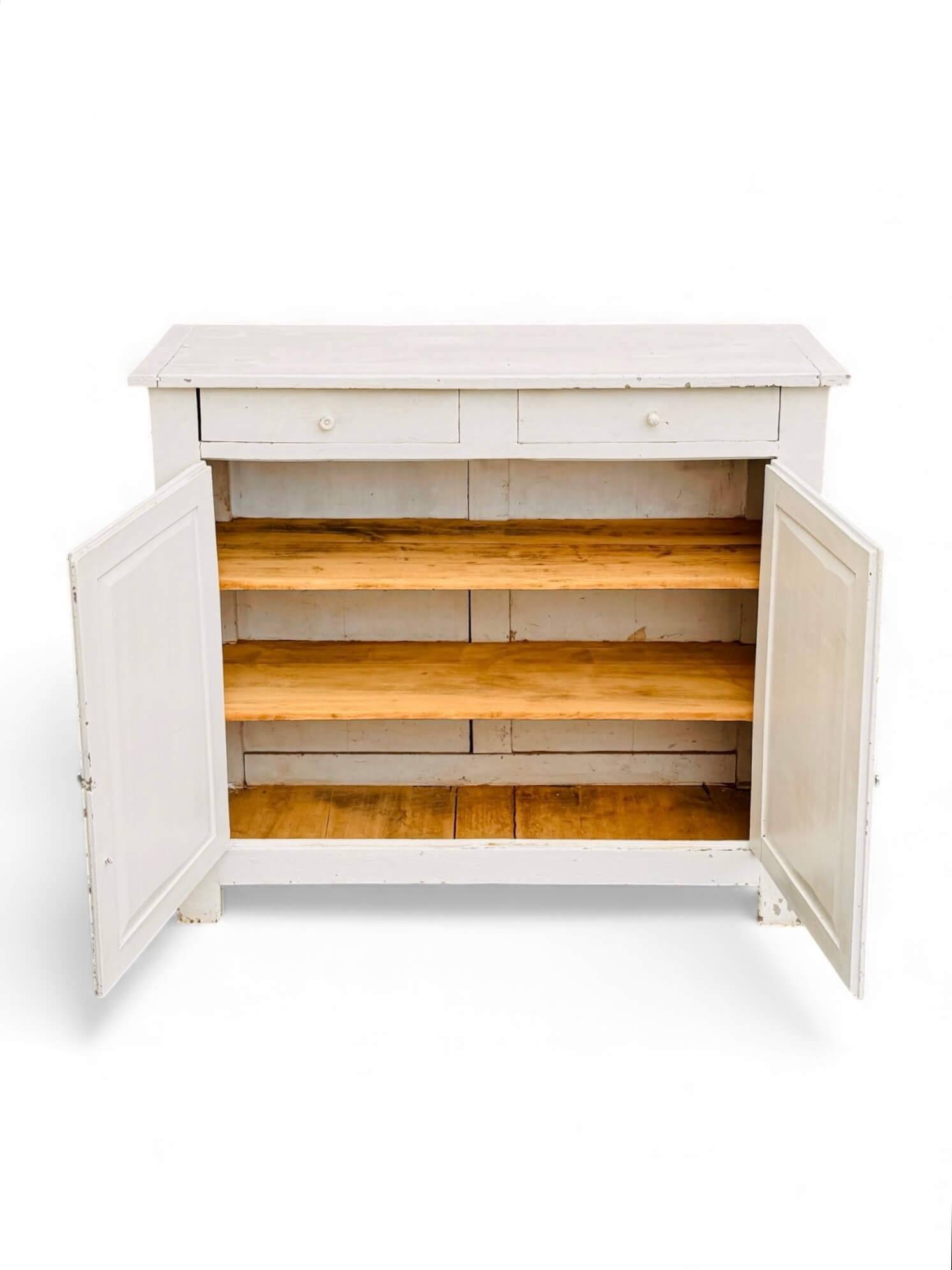 Antique Parisian sideboard, two doors, two drawers