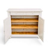 Antique Parisian sideboard, two doors, two drawers