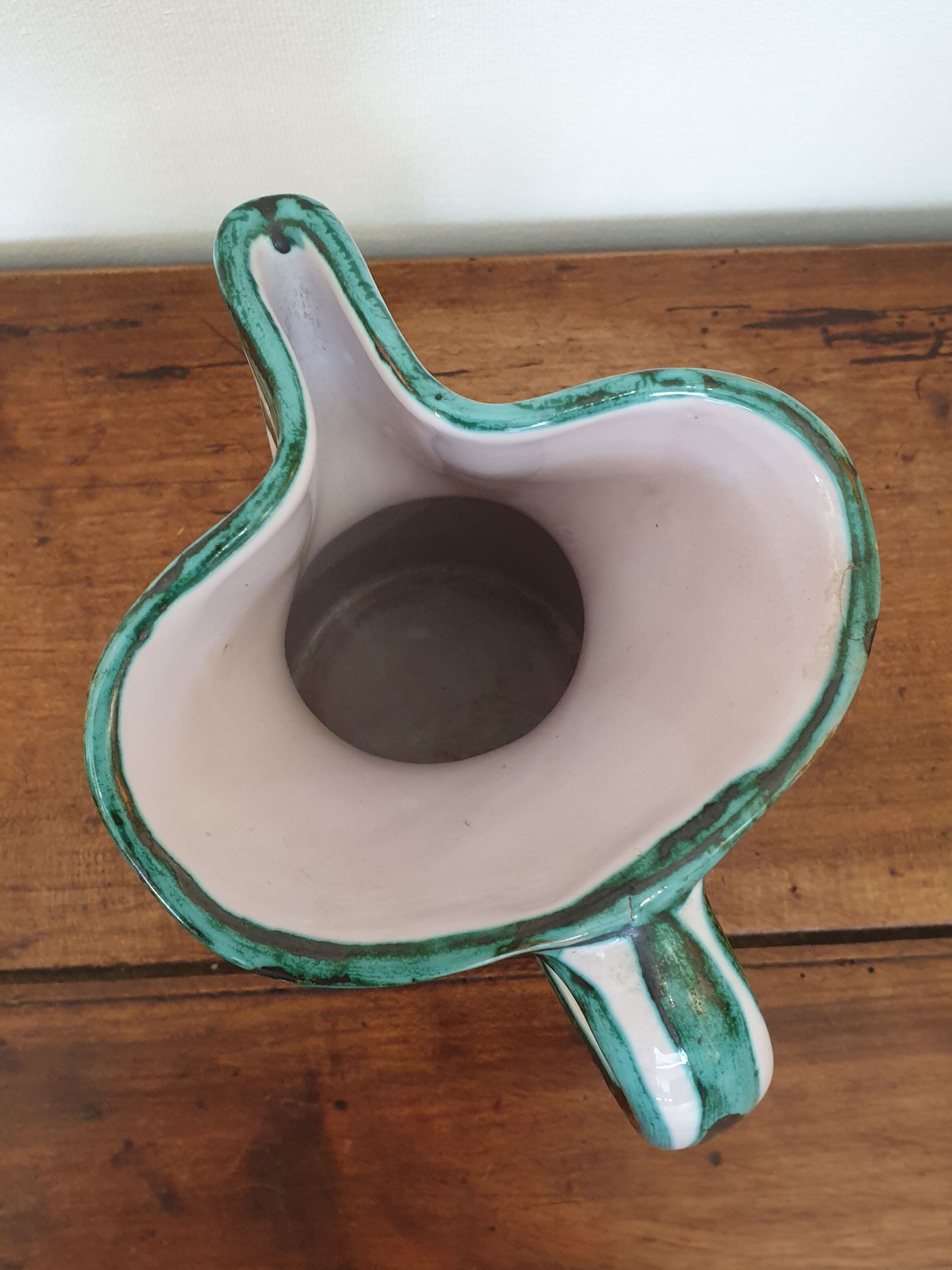 Ceramic pitcher by Robert Picault Vallauris 1950s