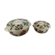 Paire de cassolettes avec couvercles en porcelaine de Paris