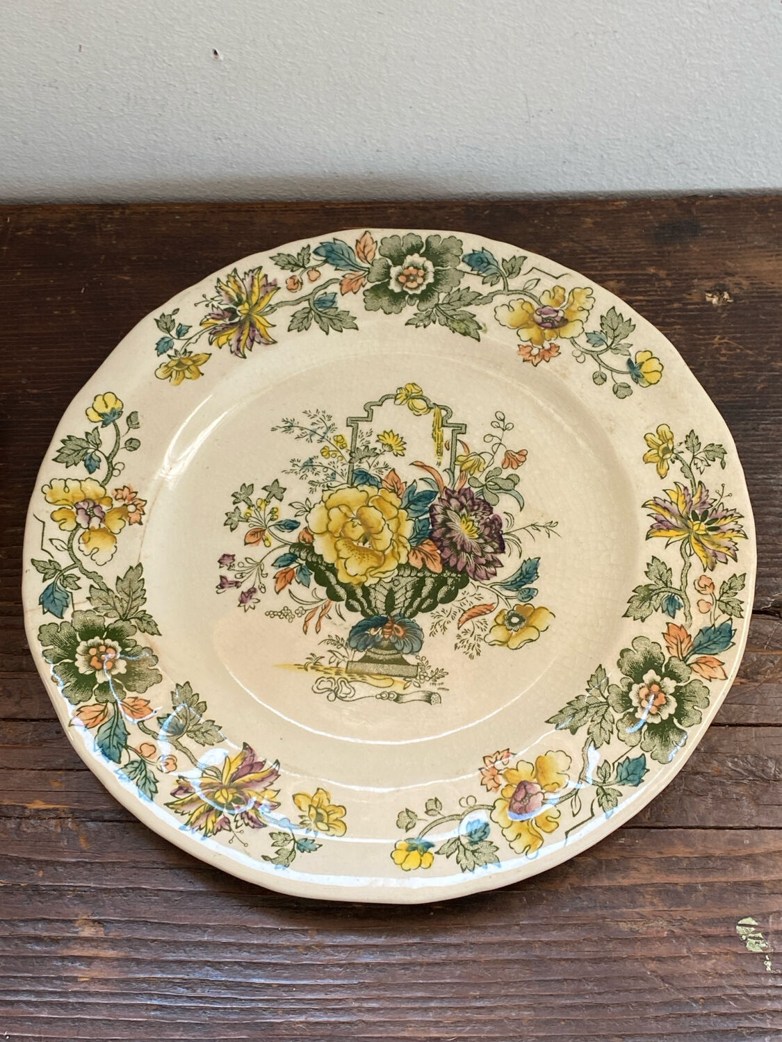 Dessert plates, ironstone, Mason's, England