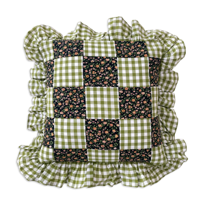 coussin patchwork