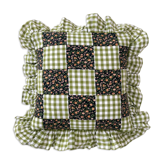 Coussin patchwork