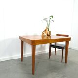 Table de salle à manger extensible design vintage Halabala