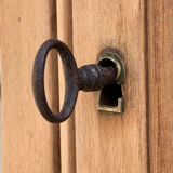 Parisian buffet glazed raw wood