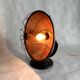 "Simplex Sunbowl" Copper Floor Heater Table Lamp, 1920s