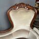 Victorian sofa. Solid mahogany.