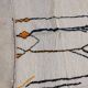 Handmade Moroccan Berber rug 202 X 147 CM