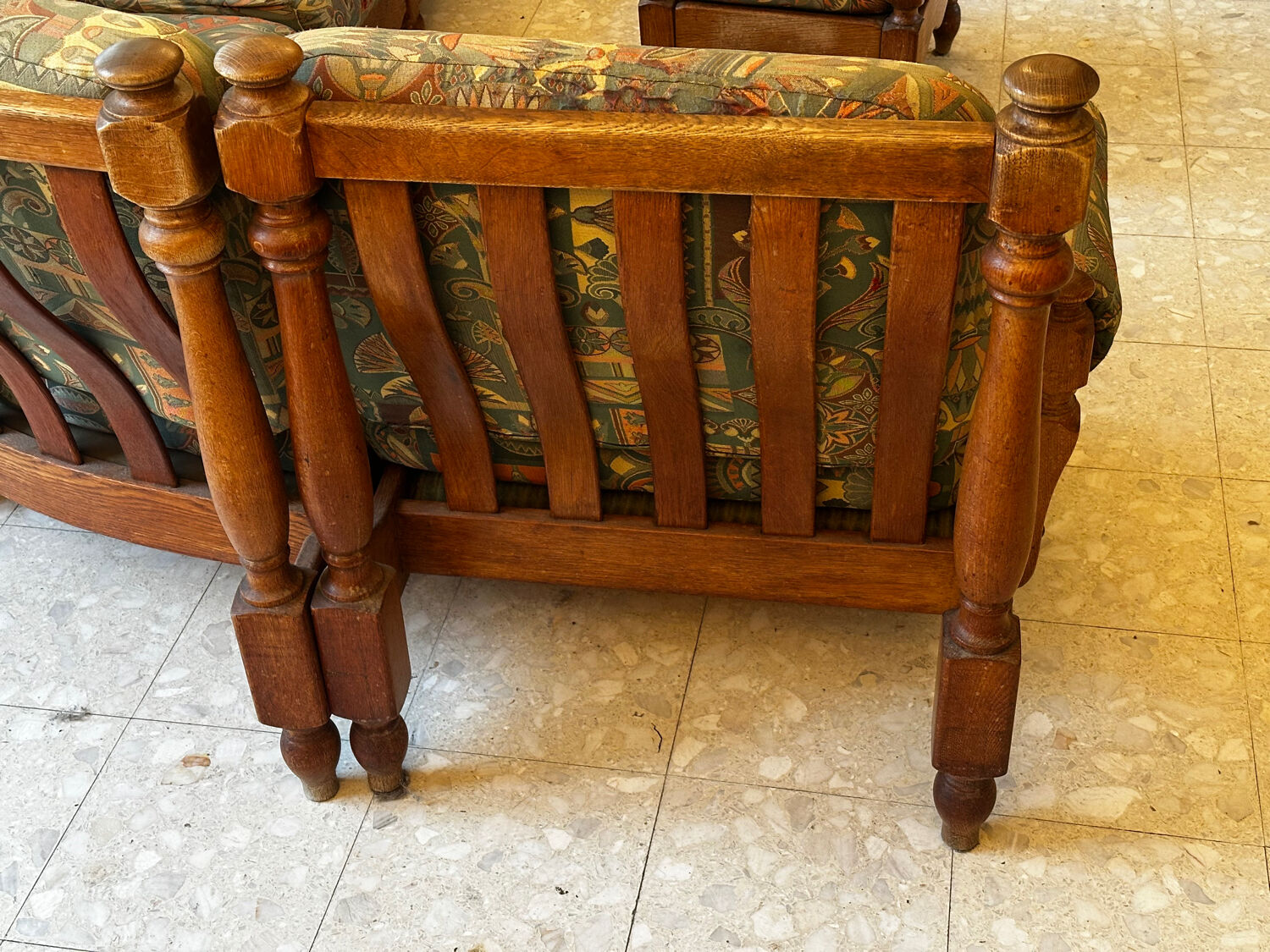 Salon modulable vintage années 50