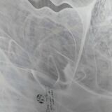 Frosted blown glass bowl from "Creazioni Silvestri Arte Murano