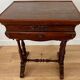 Louis Philippe mahogany workbench, 19th century