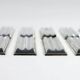 Christofle — 12 “Ondulations” knife rests by Luc Lanel, silver-plated metal