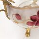 Art Nouveau enamelled glass cup
