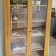 Vintage antique bookcase/curiosity cabinet/display case/shelves