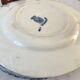 Set of 5 flat plates Gien Terre de Fer model "Fleurs Normandes"