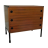 Chest of drawers arp – motte, mortier, guariche – for minvielle, vintage mahogany 1960