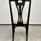 Set of 6 dining chairs no.319 by J&J Kohn