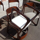 6 Baumann sled chairs