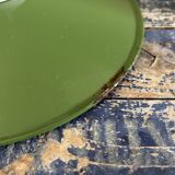 Enameled sheet metal wall light