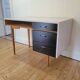 Bureau pieds compas vers1970