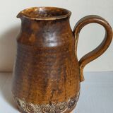 Ceramic potter's pitcher by F.CHEDEVILLE 20th century