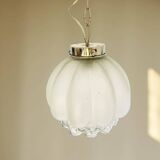 Large bubble glass hanging light