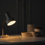 Small white casserole lamp