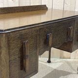 English Chippendale oak desk from the 1930s