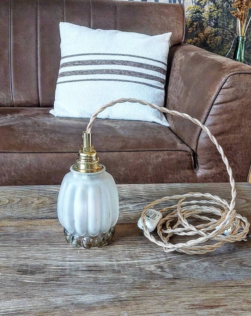 Vintage portable lamp