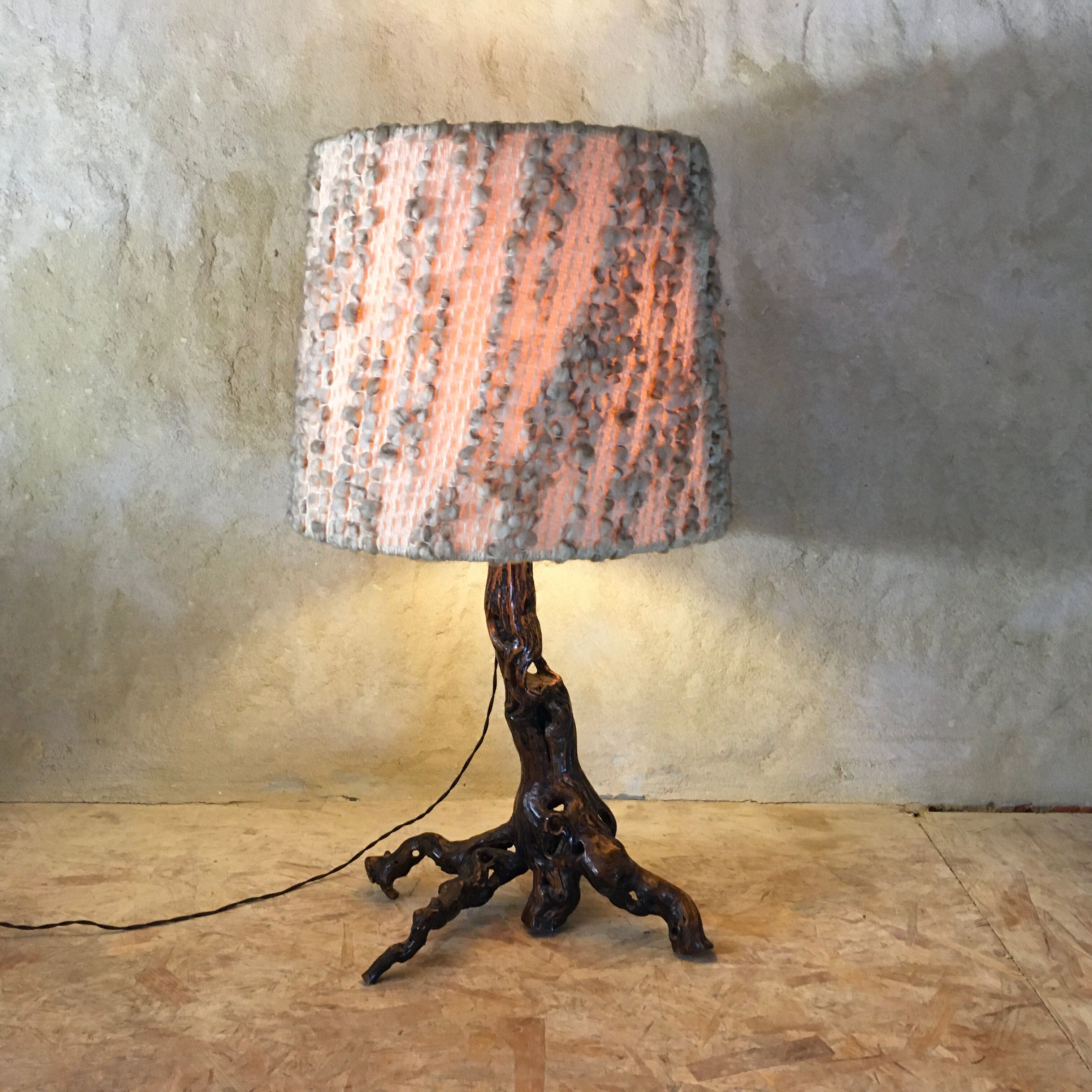 Vintage vine vine lamp