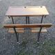 Vintage school desk