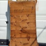 Miroir de Cheminée 19 éme en Bois et Stuk Doré