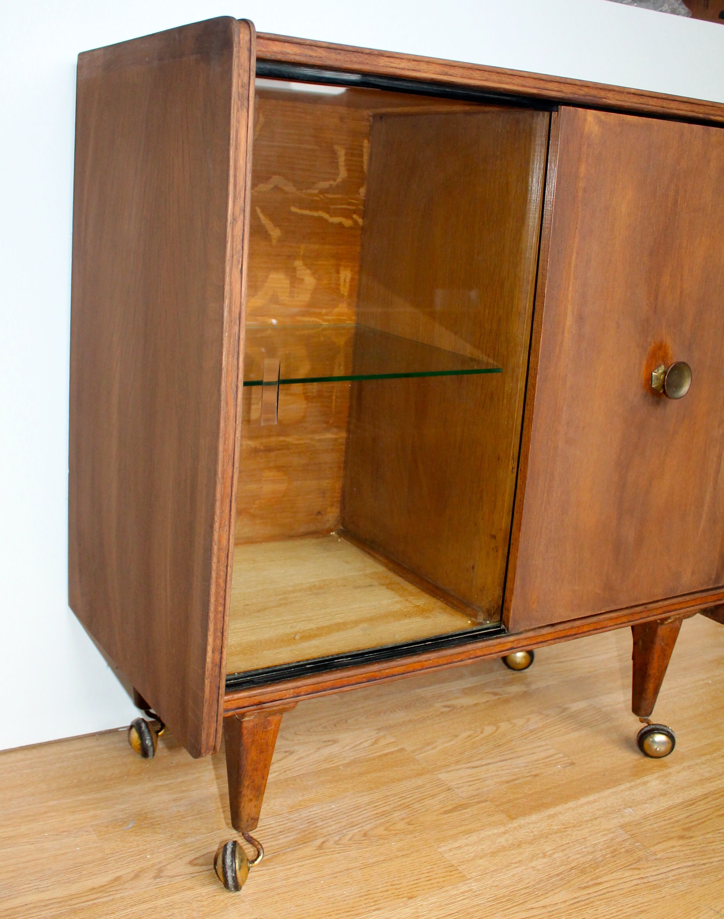 Former small furniture bar vintage 60's wooden