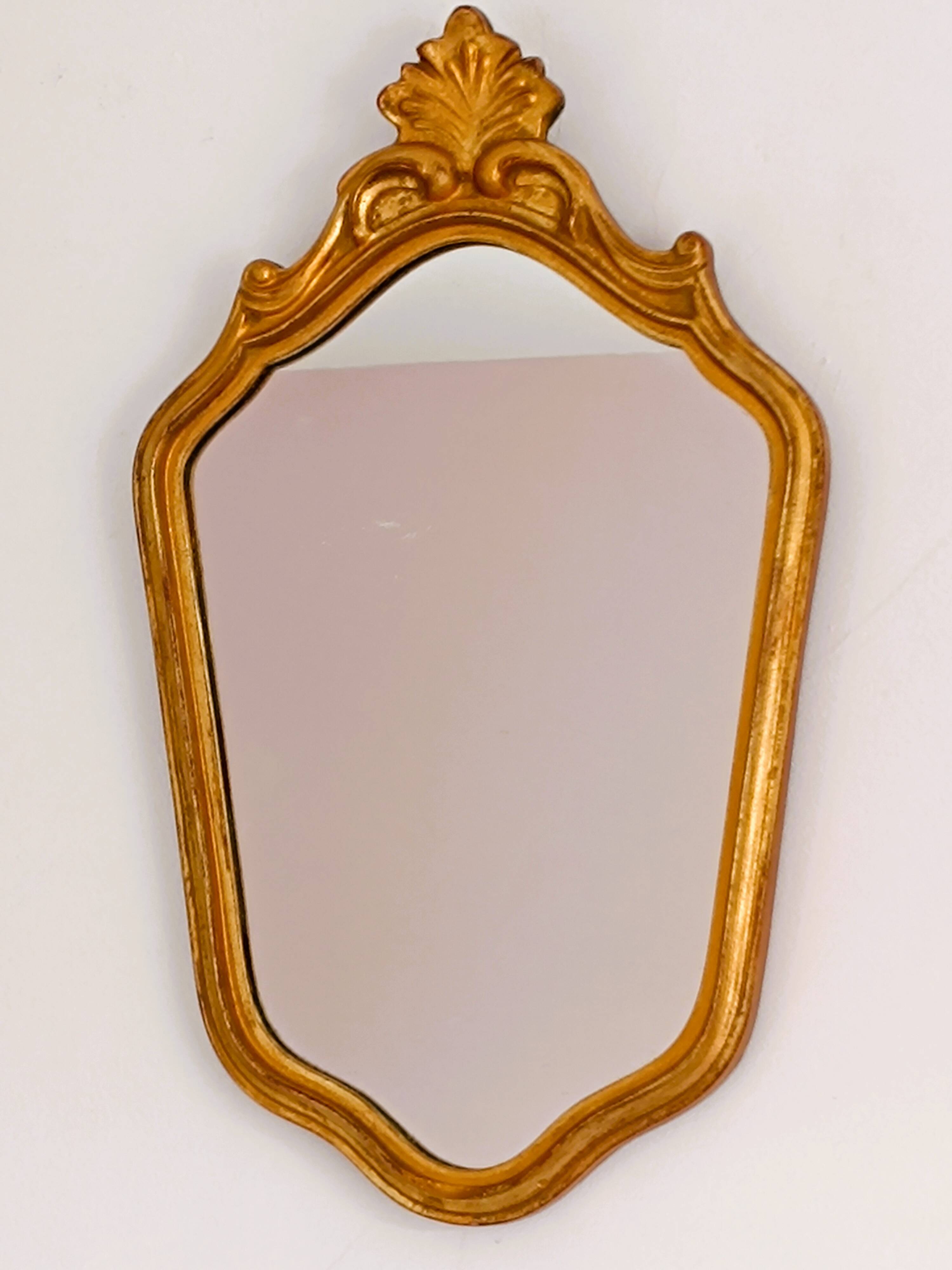 Small baroque mirror