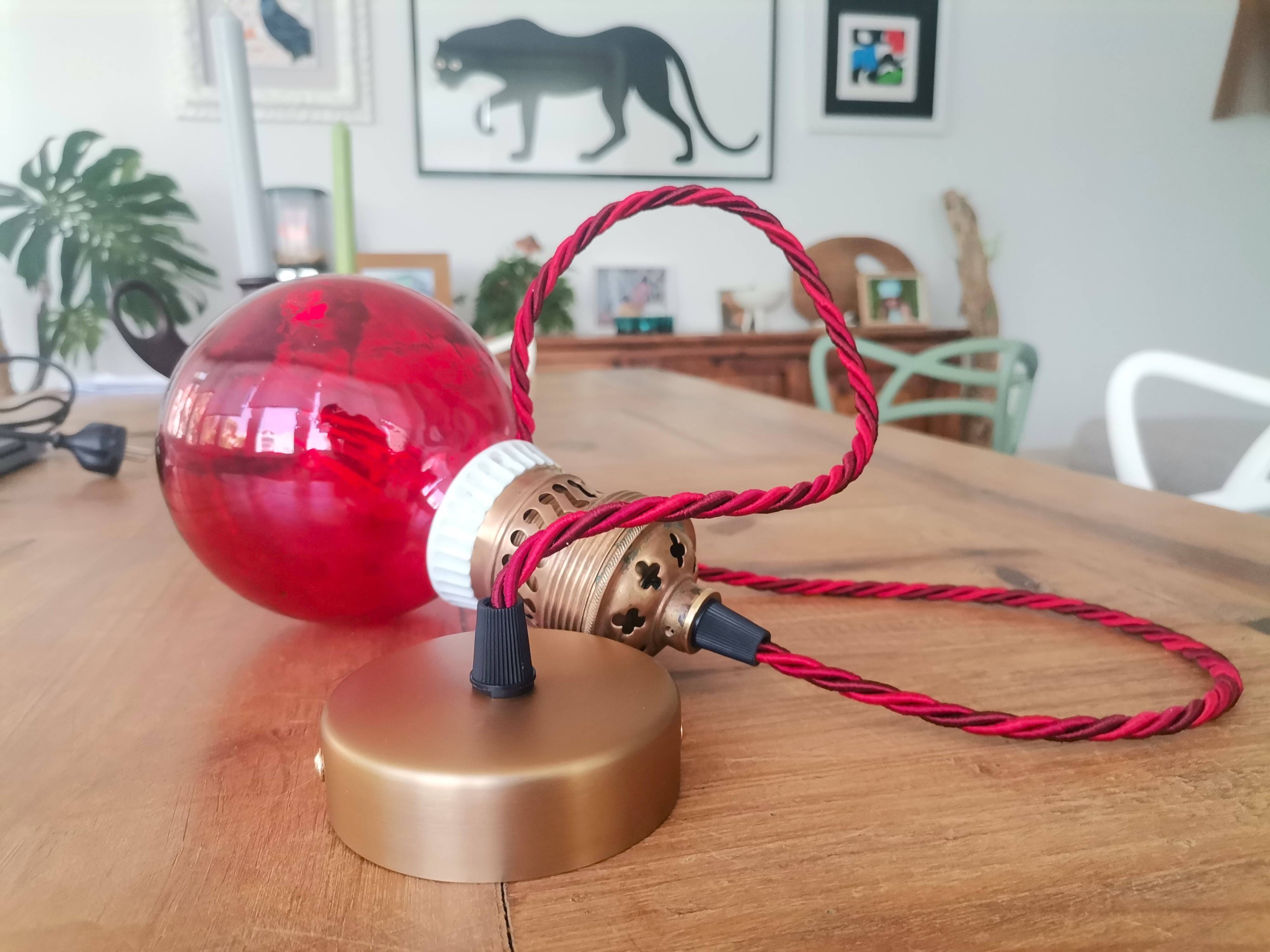 Antique giant brass light bulb socket 1900