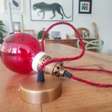 Antique giant brass light bulb socket 1900