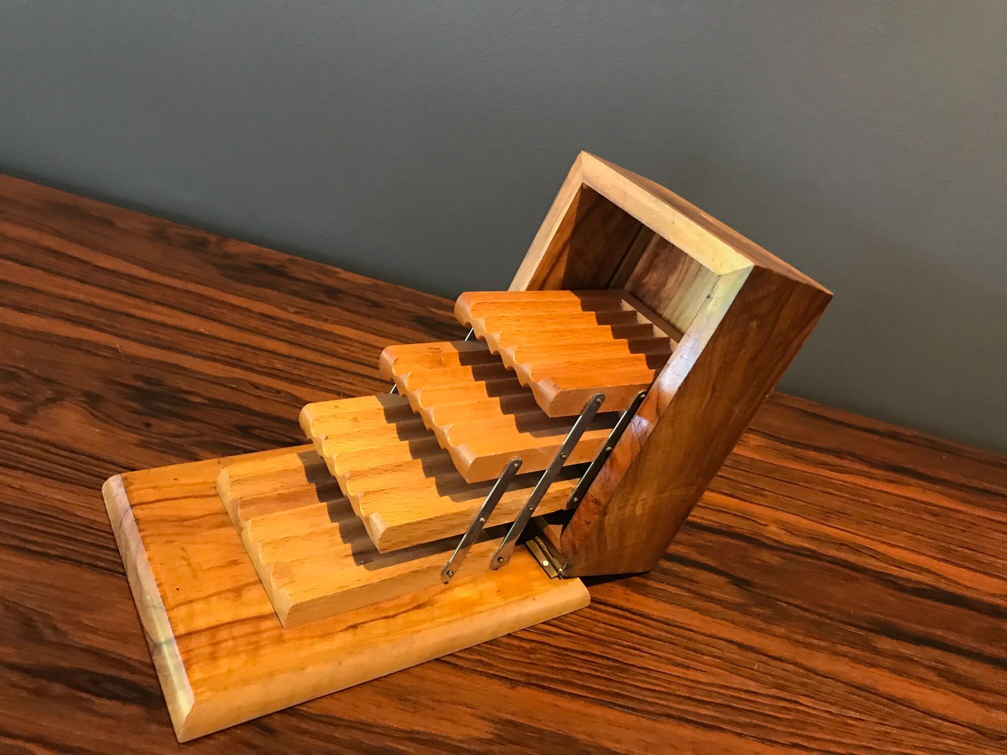 wooden cigarette box 70 years