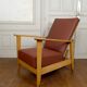 System armchair, Morris Art Deco chaise longue, France c. 1940