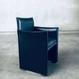 Postmodern Model 401 Break Armchairs by Mario Bellini for Cassina, Italy, 1980s, Set of 6