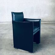 Postmodern Model 401 Break Armchairs by Mario Bellini for Cassina, Italy, 1980s, Set of 6