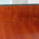 3-drawer chest of drawers in mahogany, black metal and gilded brass 1950 Vintage.