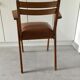 Pair of bridge armchairs 60s