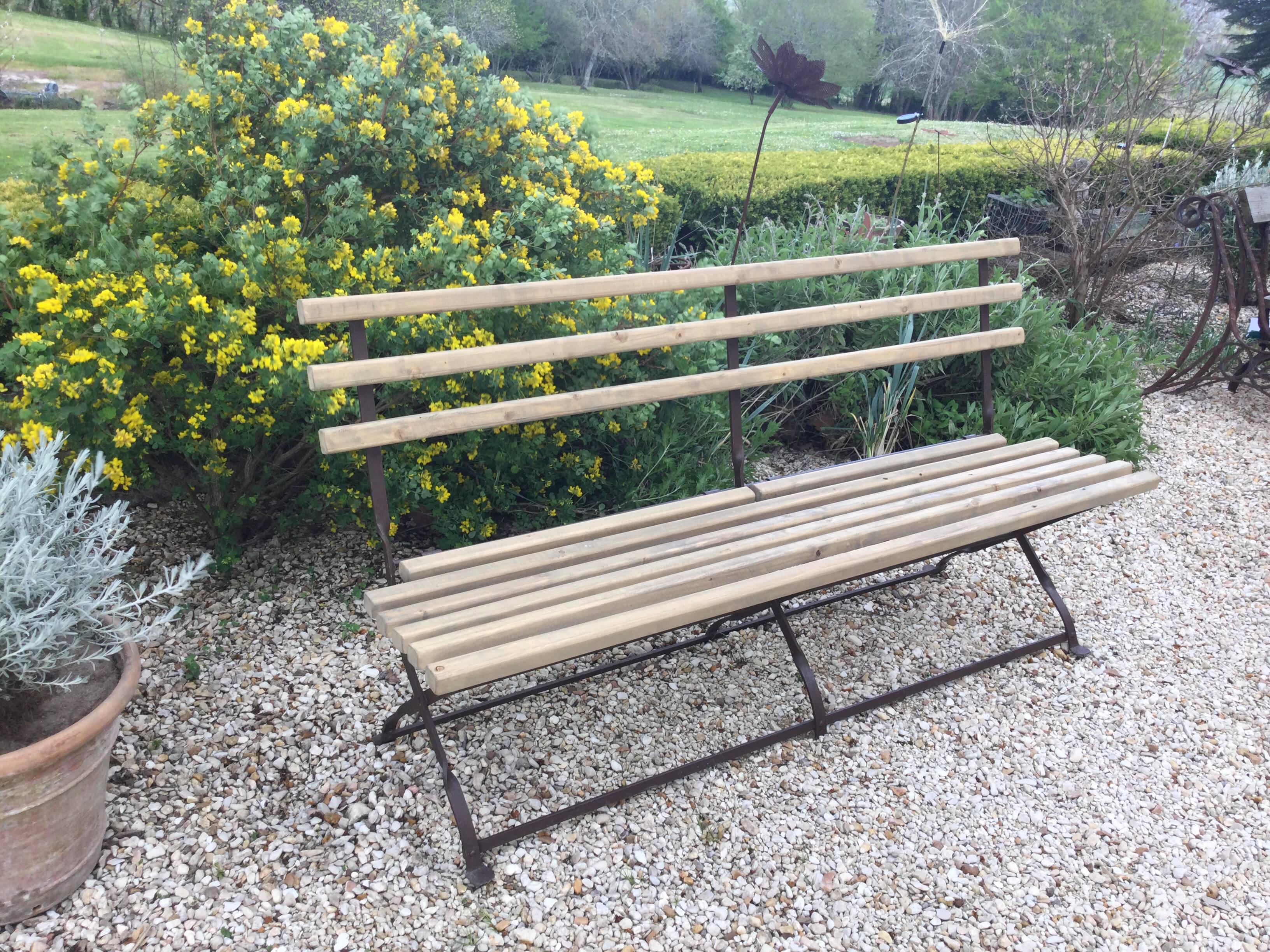 Garden bench