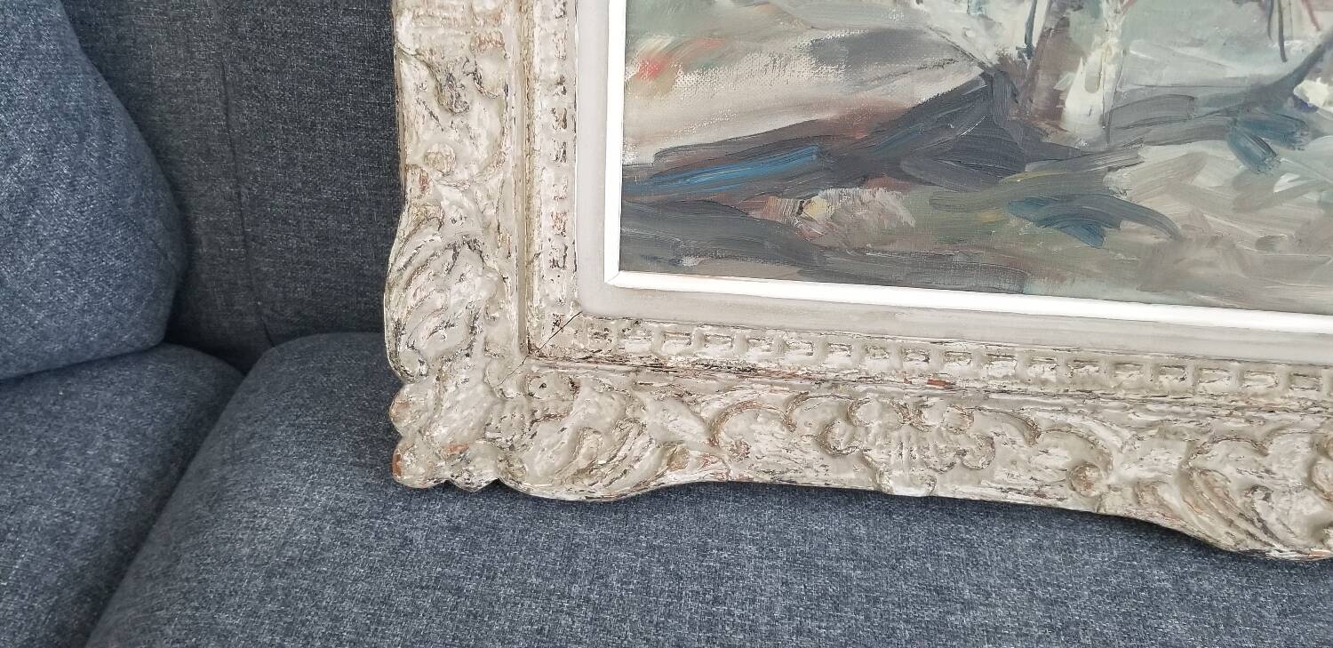 Claude aliotti (1925-1989) - oil on canvas - 54 x 65 cm